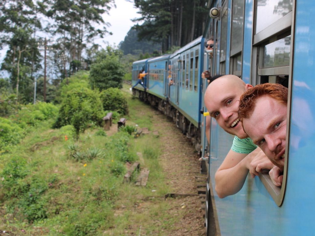 Trein in Sri Lanka