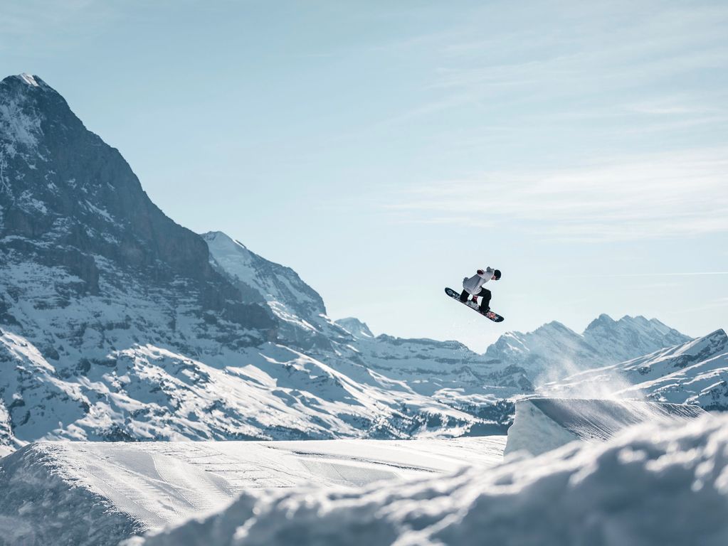 Grindelwald snowboarden