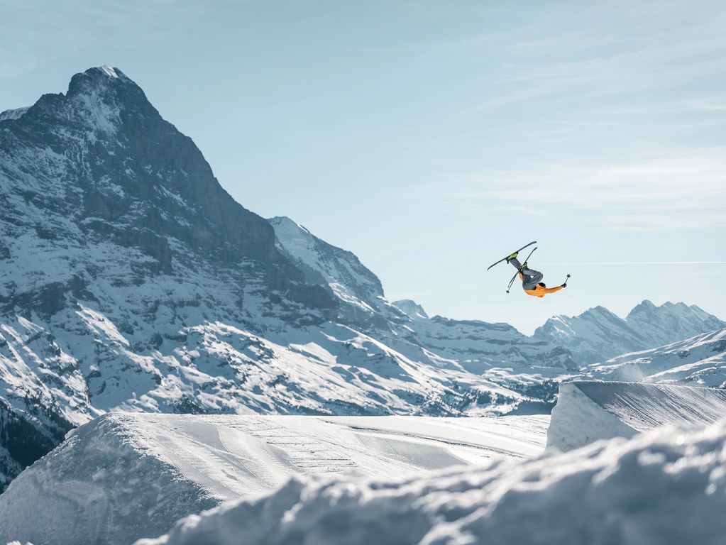 Grindelwald snowpark freeski (optioneel)