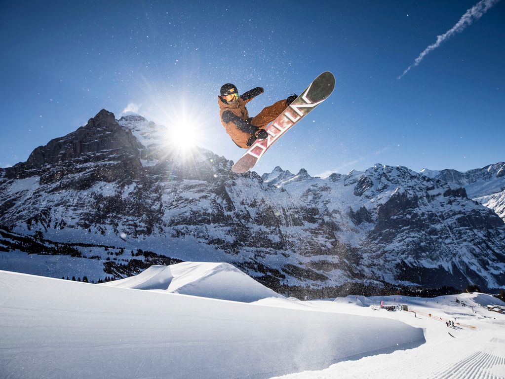 Grindelwald snowpark freeski (optioneel)