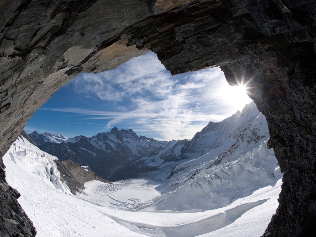 Grindelwald Wengen Jungfraujoch station Eismeer