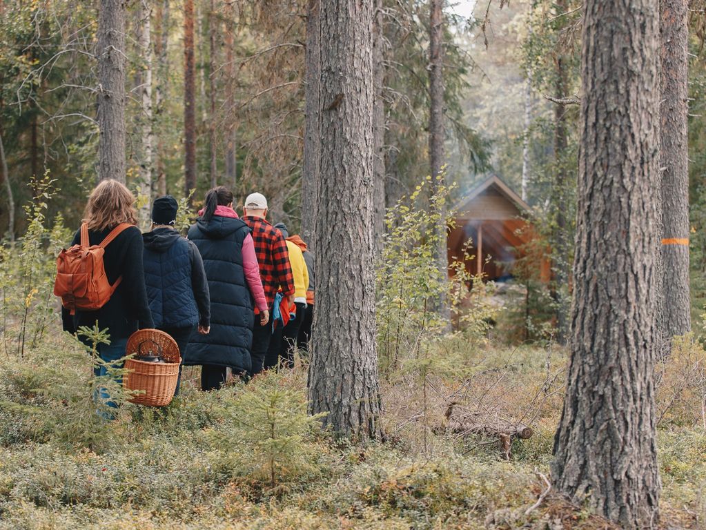 Hiken in de Zweedse natuur