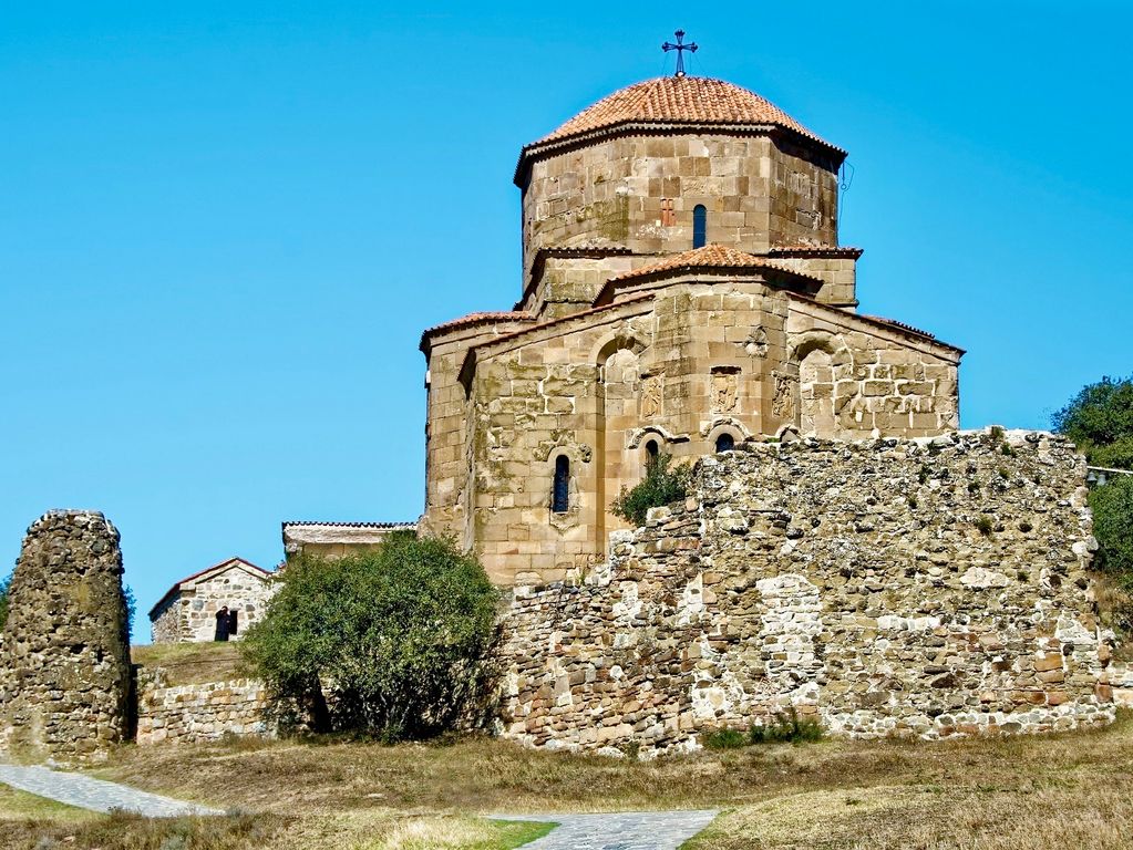 Jvari klooster Georgië