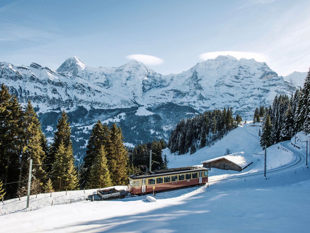 Mürren Schilthorn bergbahn lauterbrunnen