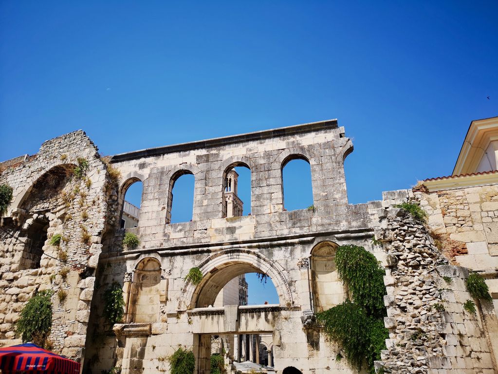 Oude stadsgedeelte van Split