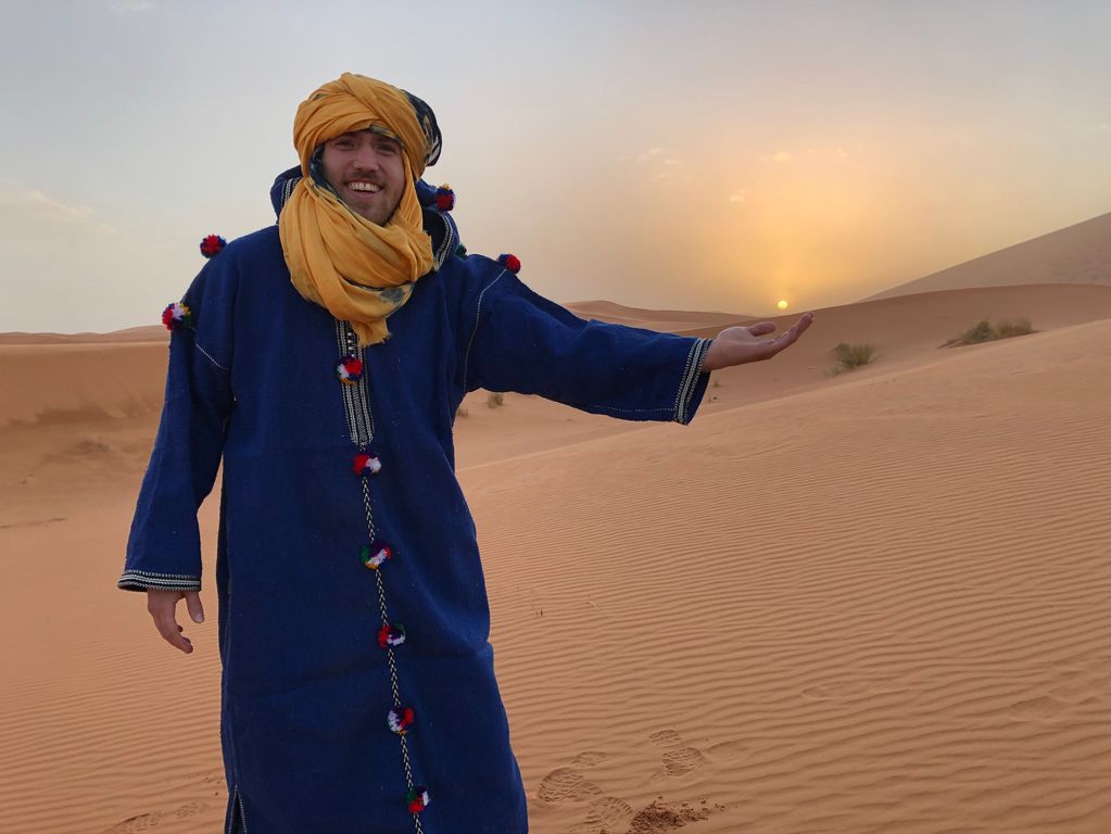 Sahara bezoek