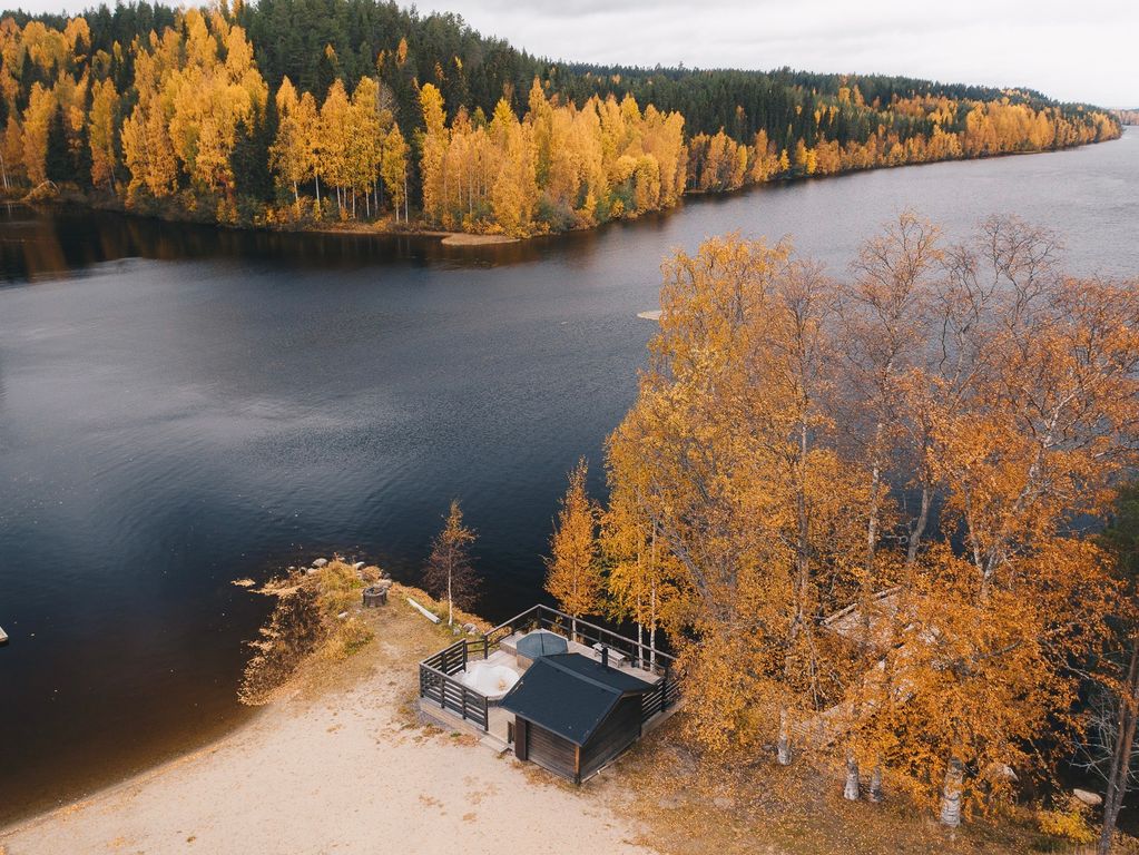 Sauna aan het water