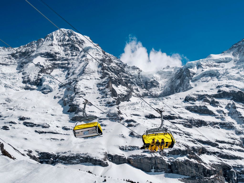 Skiliften Zwitserland