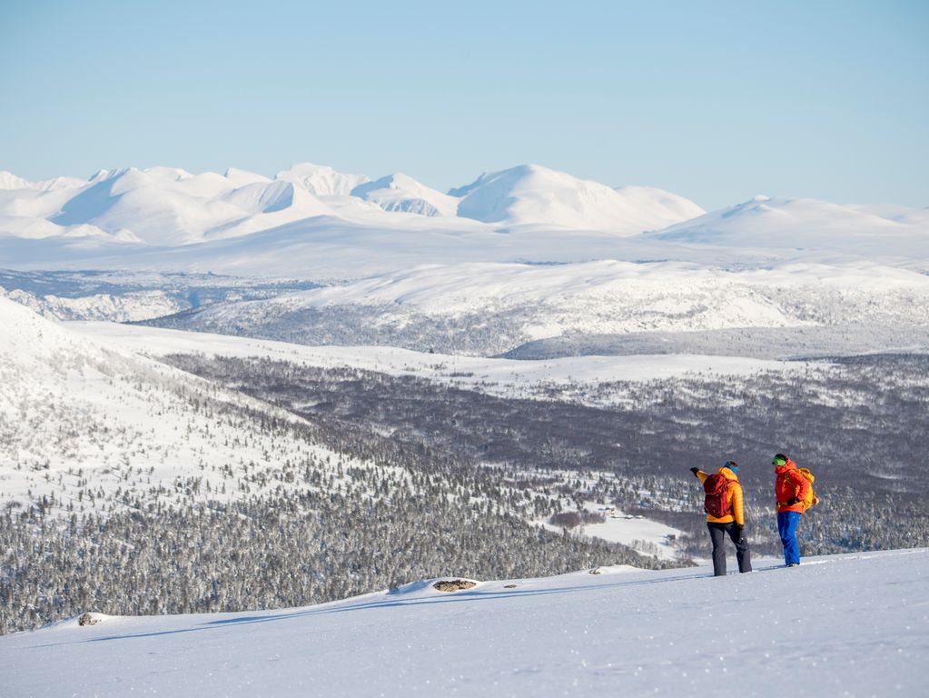 Sneeuwschoenwandelen in Noorwegen
