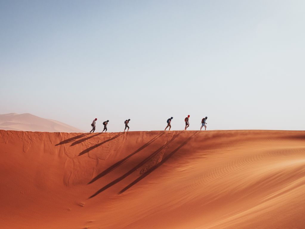 Wandelen woestijn