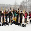 Sami skiën