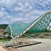 Tbilisi Bridge of Peace Georgië