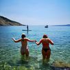 Zwemmen in Kroatie