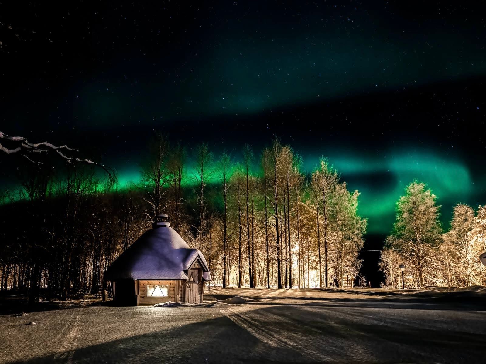 Winterreizen noorderlicht