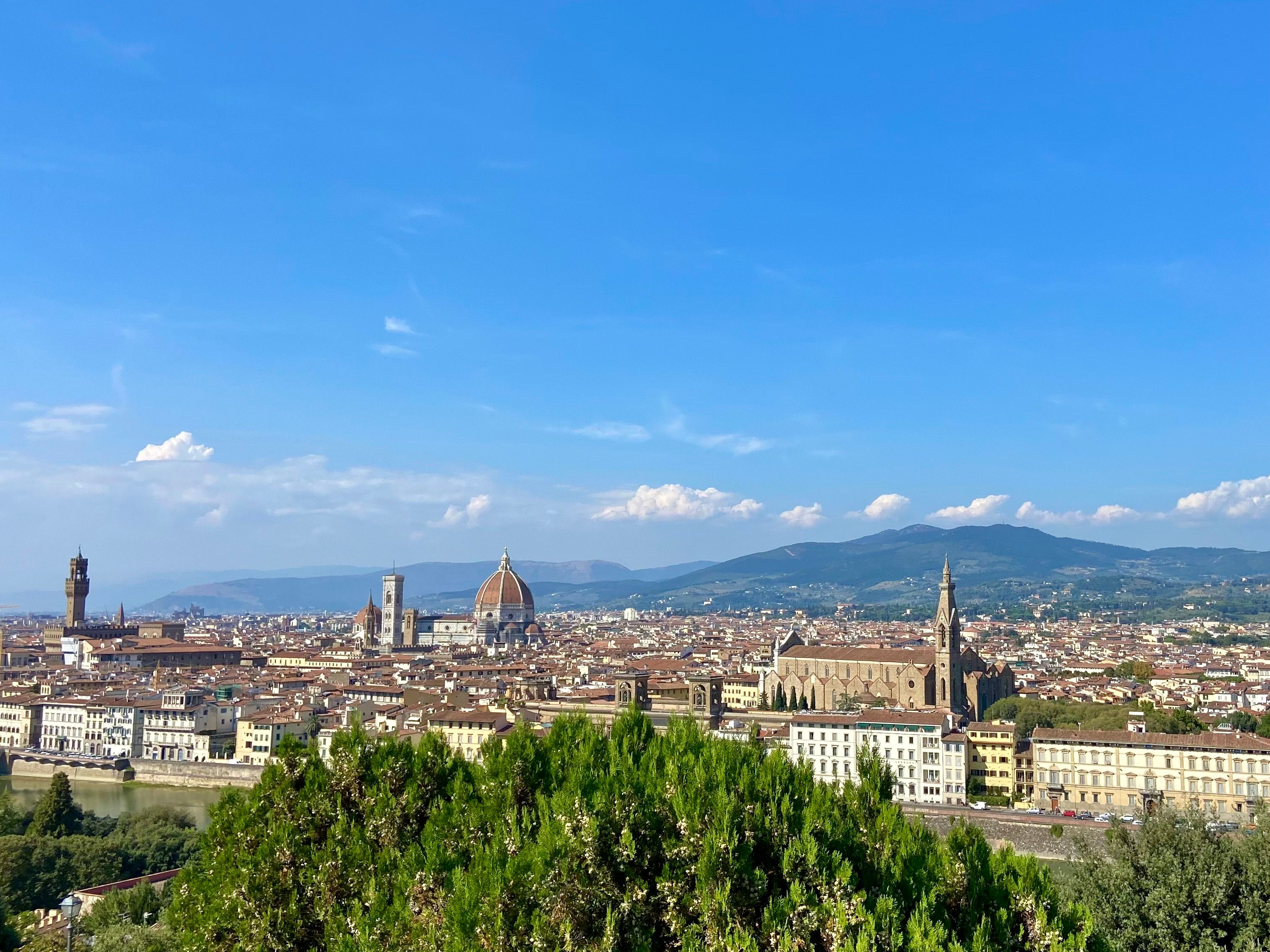 Florence tijdens jongeren reis Italië