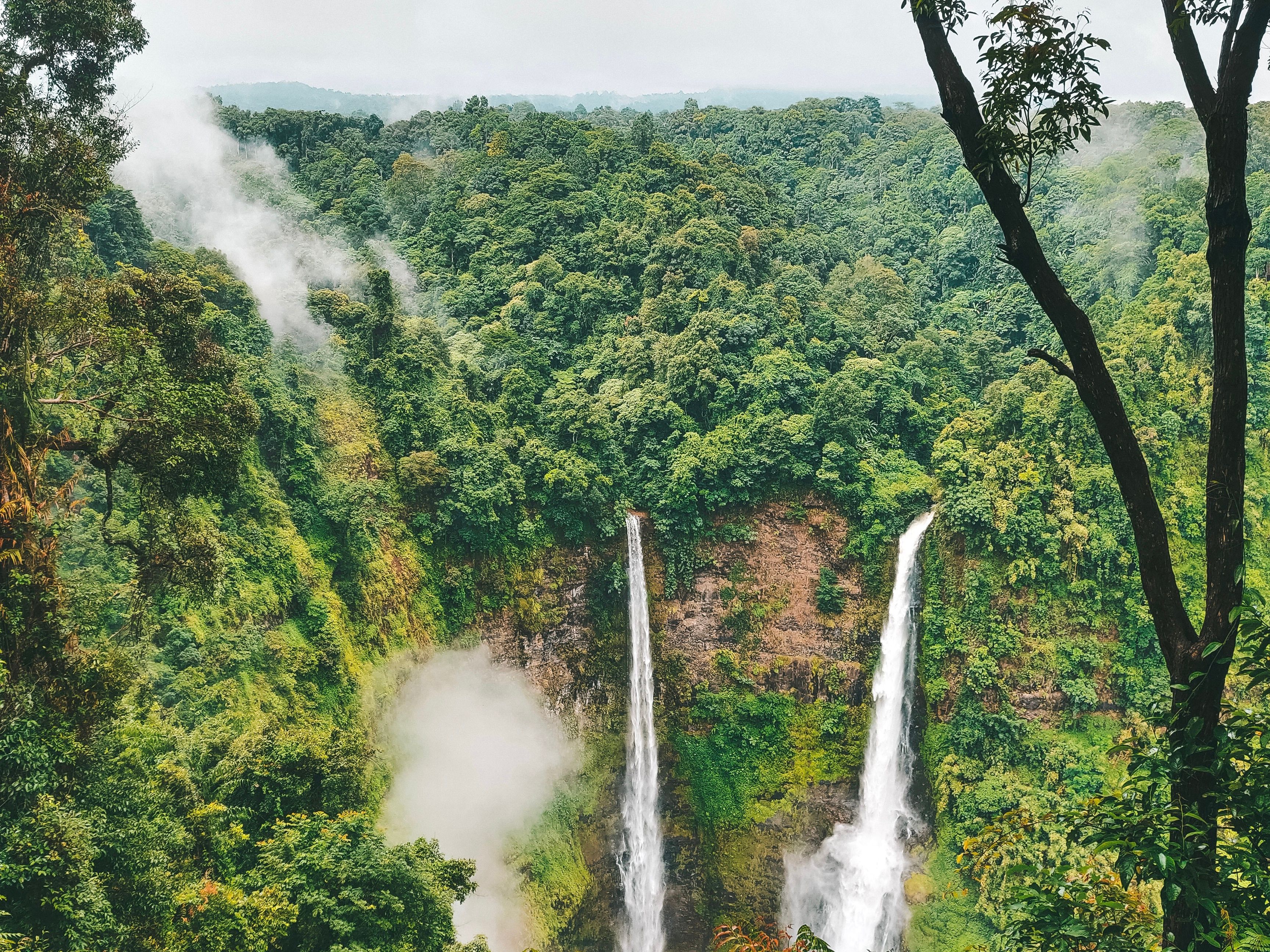 Tad Fane watervallen Laos