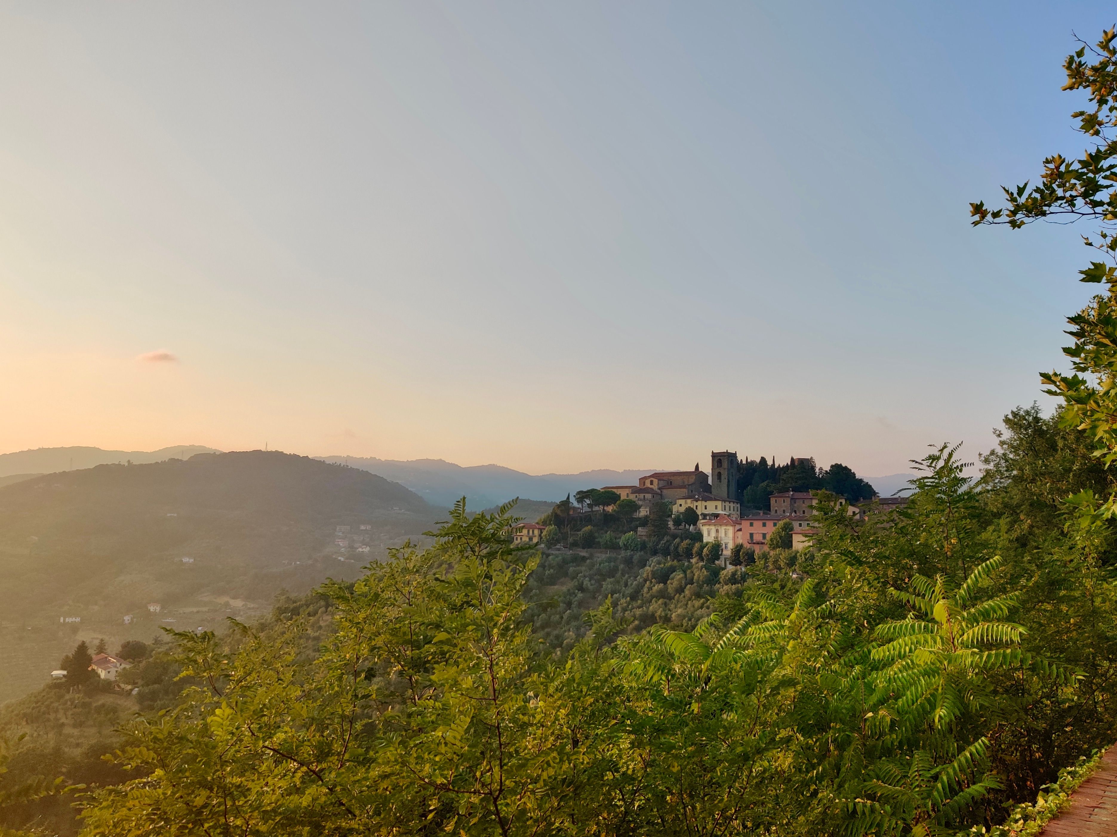 Landschap jongeren vakantie Italië