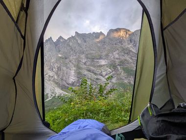 Verschillende campings