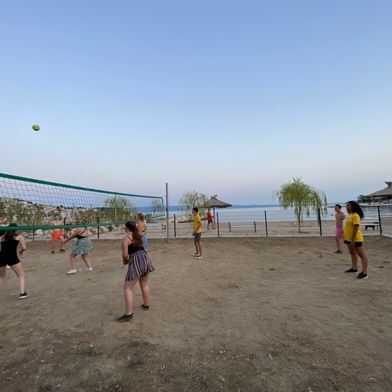 Beachvolleyballen
