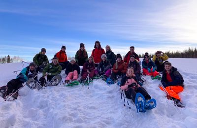 Sneeuwschoenwandelen