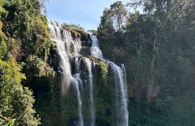 Watervallen op het Bolaven Plateau