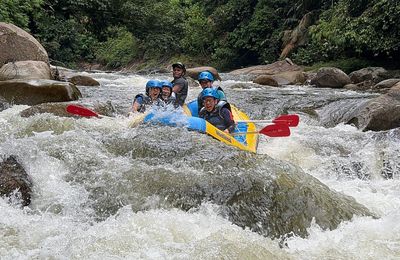 Wildwaterraften bij Gopeng