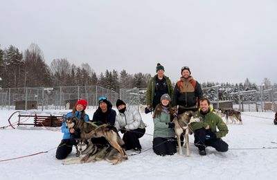 Op avontuur met husky's