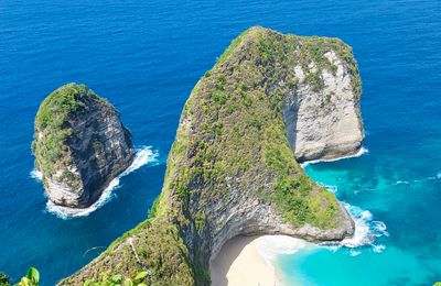 De onderwaterwereld bij Nusa Penida