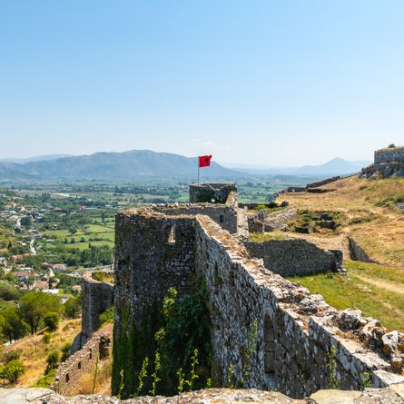 Shkodër Lake en centrum sightseeing Shkodër Lake en centrum sightseeing