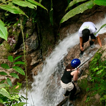 Canyoning in de Amazone