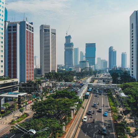 Naar Jakarta op Java