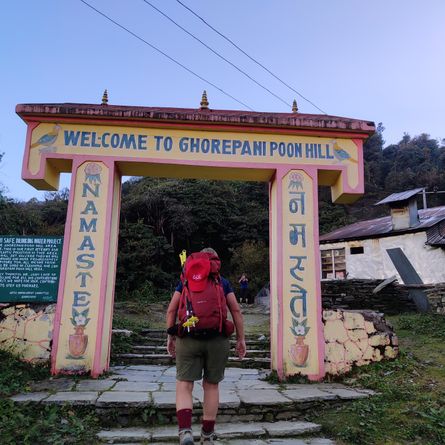 Trekking 3: Poon Hill en Tadapani