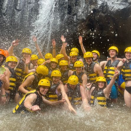 Raften op de Ayung rivier