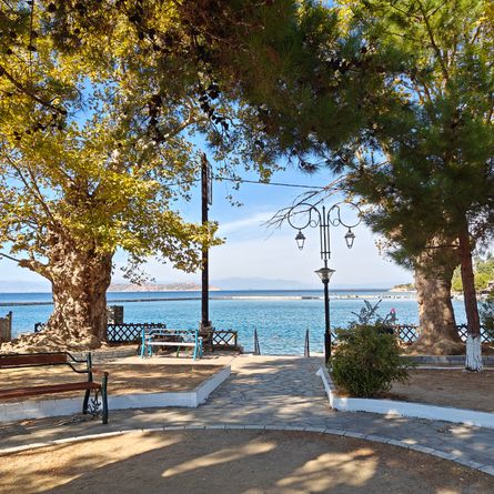 Met de ferry naar Thassos