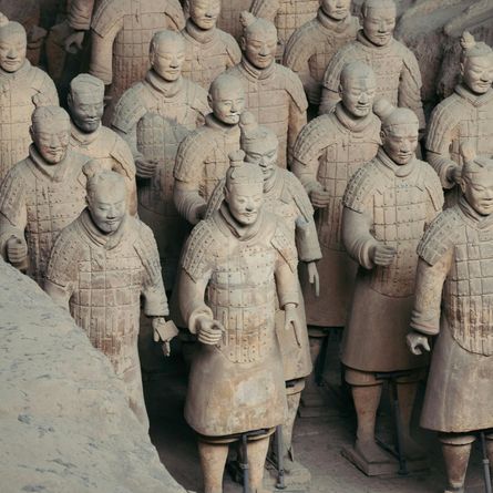 Terracottaleger en meer in Xi'an Terracottaleger en meer in Xi'an