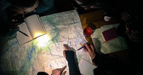 Basis navigatie skills voor in de bergen leren