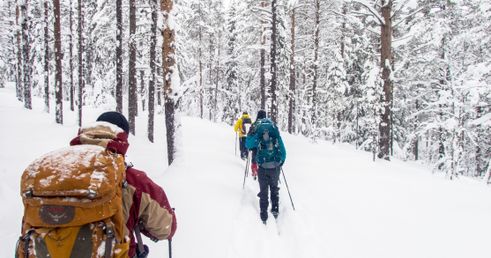 Besseggen hike in de winter