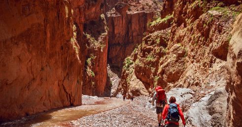De M'Goun canyon