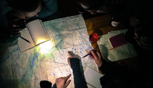 Basis navigatie skills voor in de bergen leren