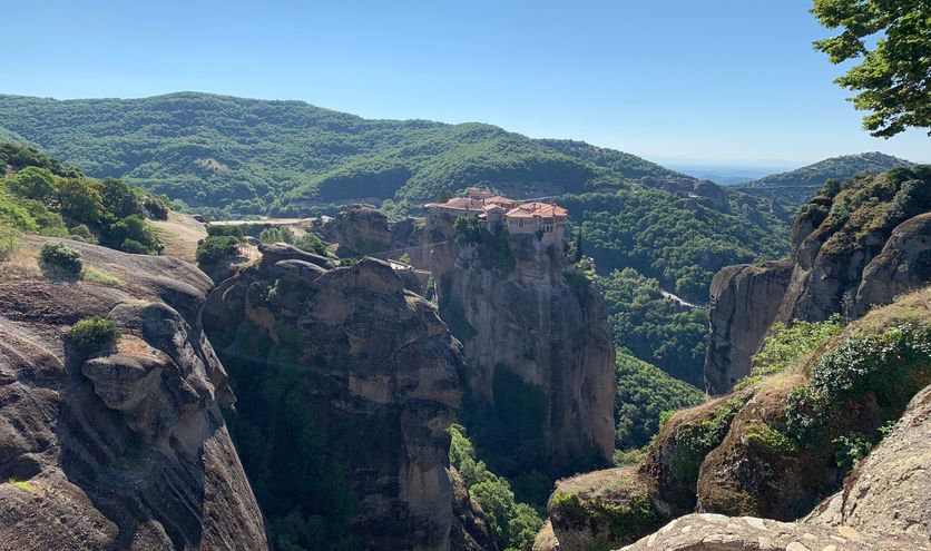 Meteora verkennen tijdens de groepsreis Griekenland