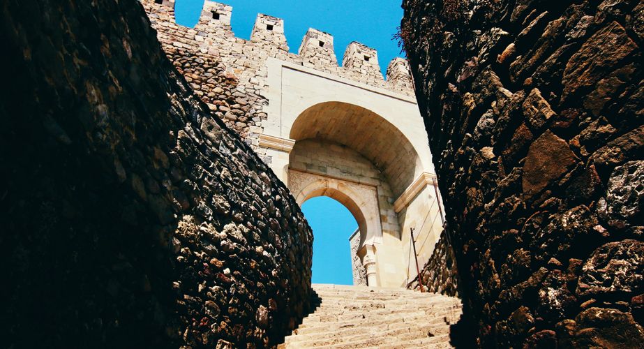 Akhaltsikhe kasteel Georgië