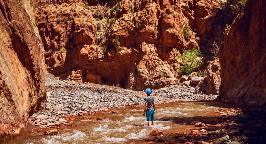 De M'Goun canyon De M'Goun canyon