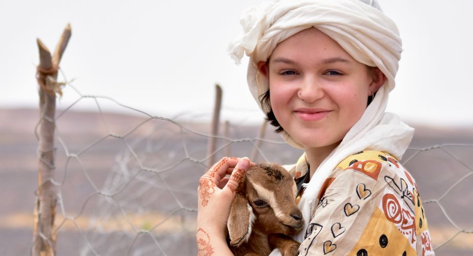 geiten knuffelen marokko winter groepsreis mei 2022 10