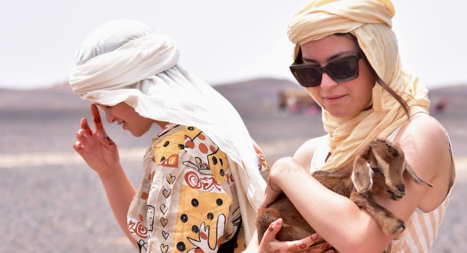 geiten knuffelen marokko winter groepsreis mei 2022 17