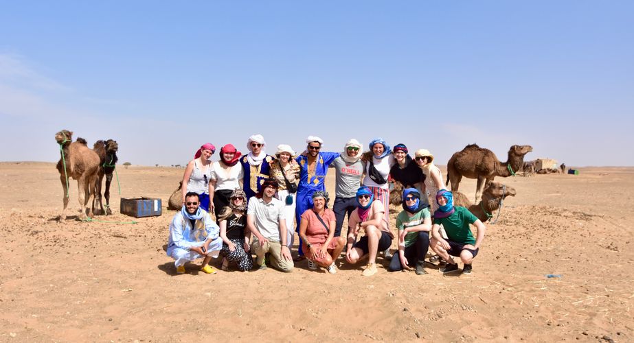 groepsfoto marokko winter groepsreis mei 2022 1