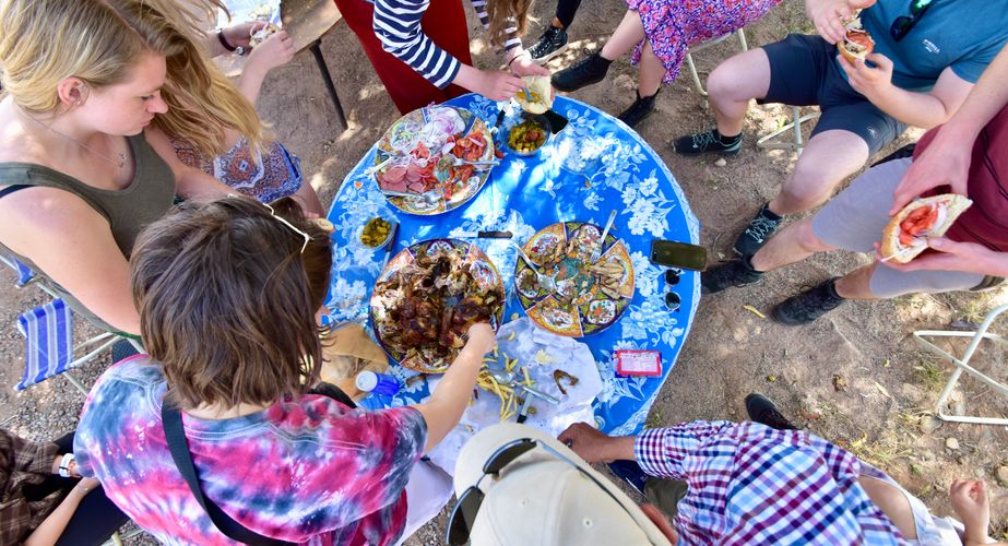 hiken lunch marokko winter groepsreis mei 2022 18