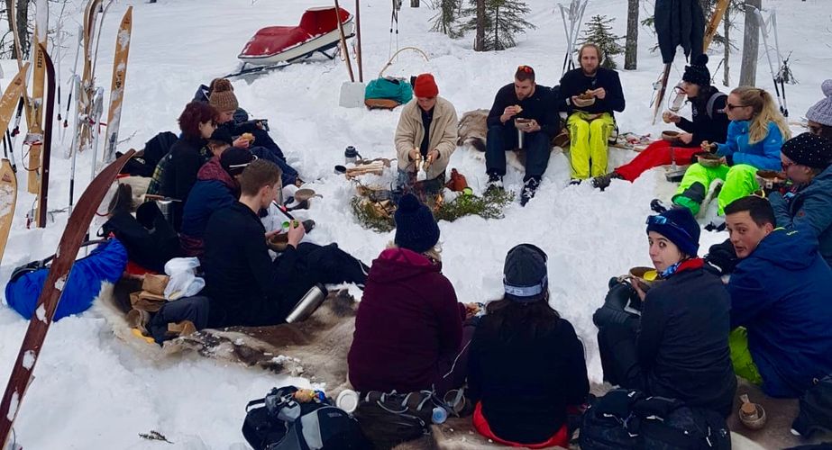 Gezellig bij het kampvuur