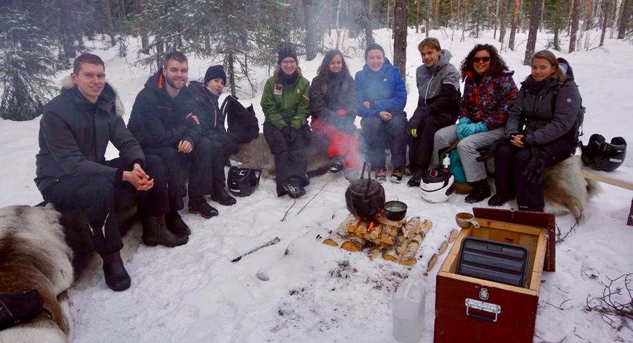 Gezellig bij het kampvuur