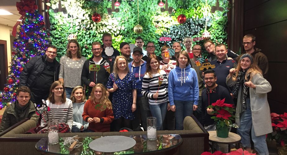 Groepsfoto in kerstsfeer! Groepsfoto in kerstsfeer!