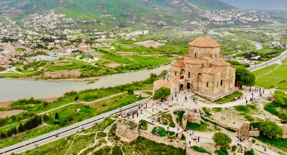 Jvari klooster Georgië